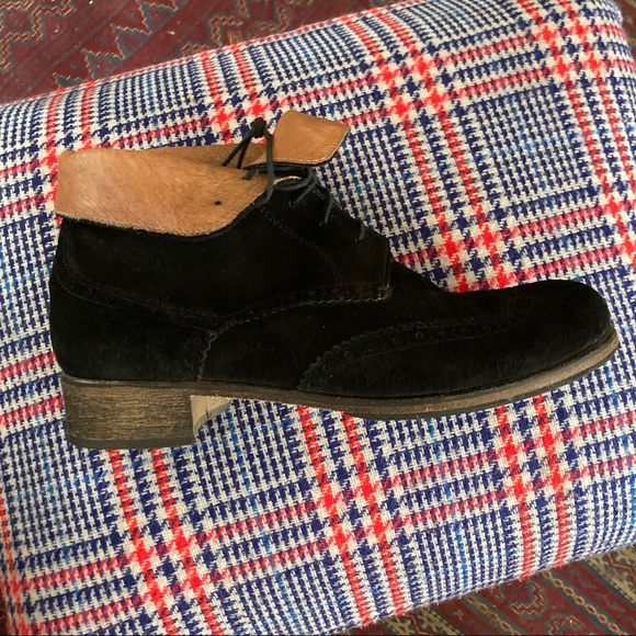 Black suede boots - Picture 2 of 8